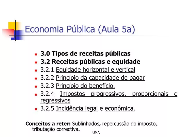 economia p blica aula 5a