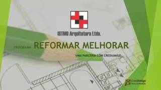 programa reformar melhorar