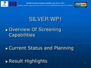 SILVER WP1