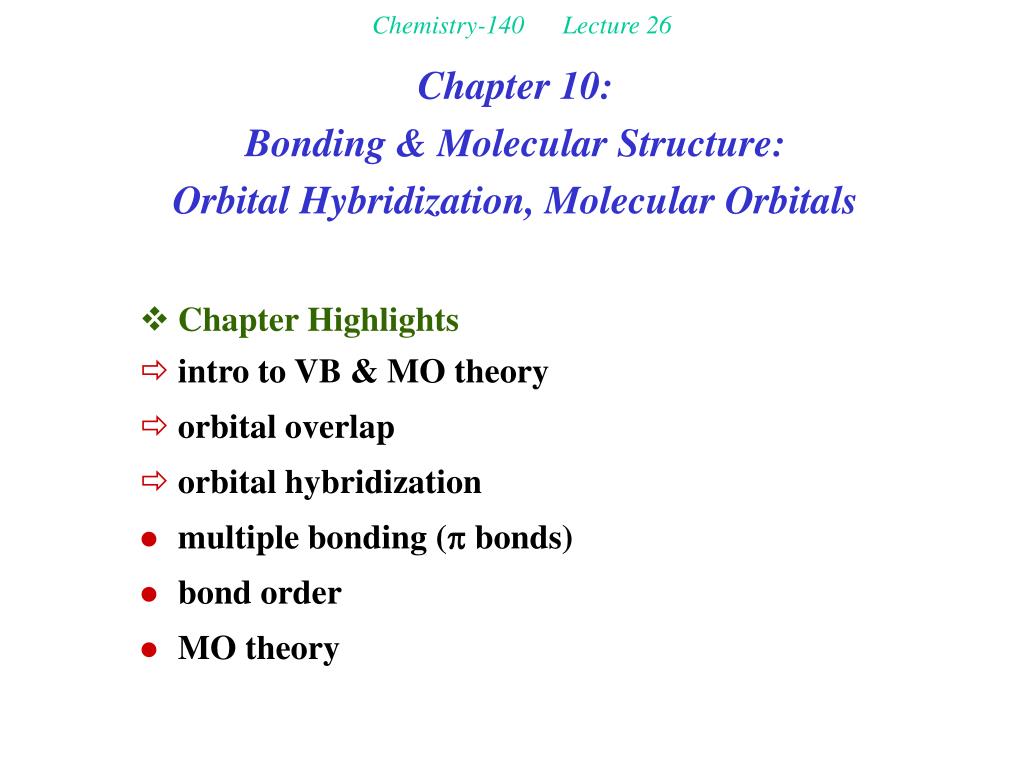 PPT - Chemistry-140 Lecture 26 PowerPoint Presentation, free download ...