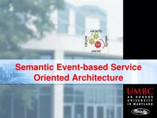 Semantic Event-based Service Oriented Architecture