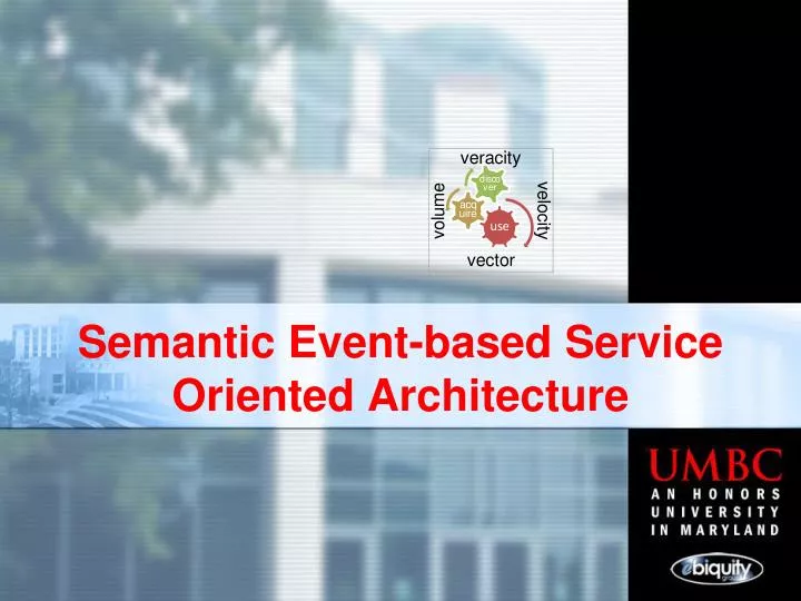 semantic event based service oriented architecture
