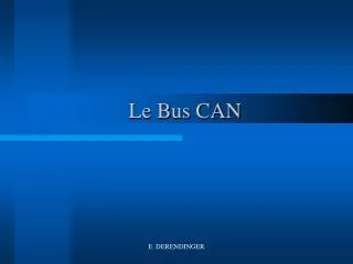 le bus can