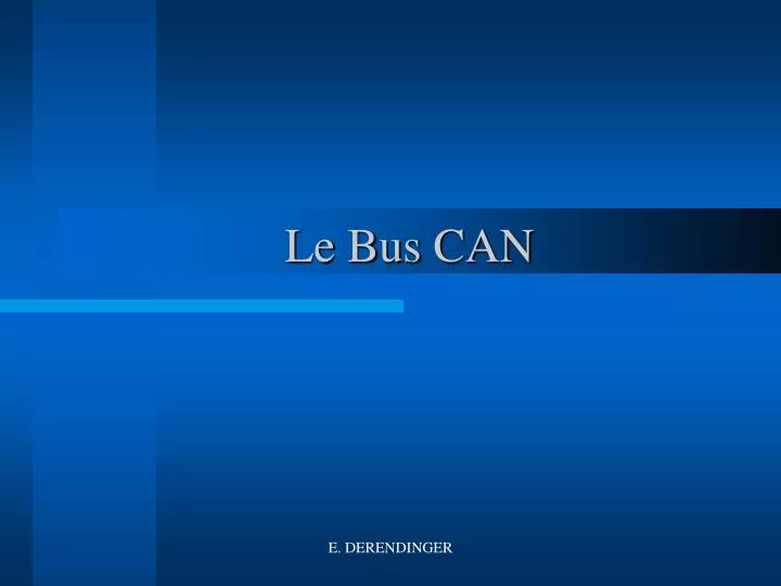 le bus can
