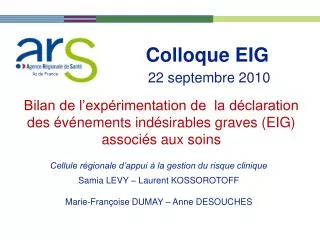 colloque eig