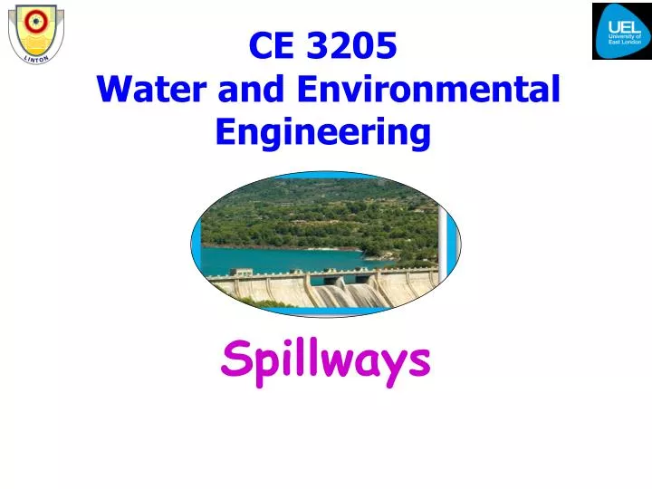 ce 3205 water and environmental engineering