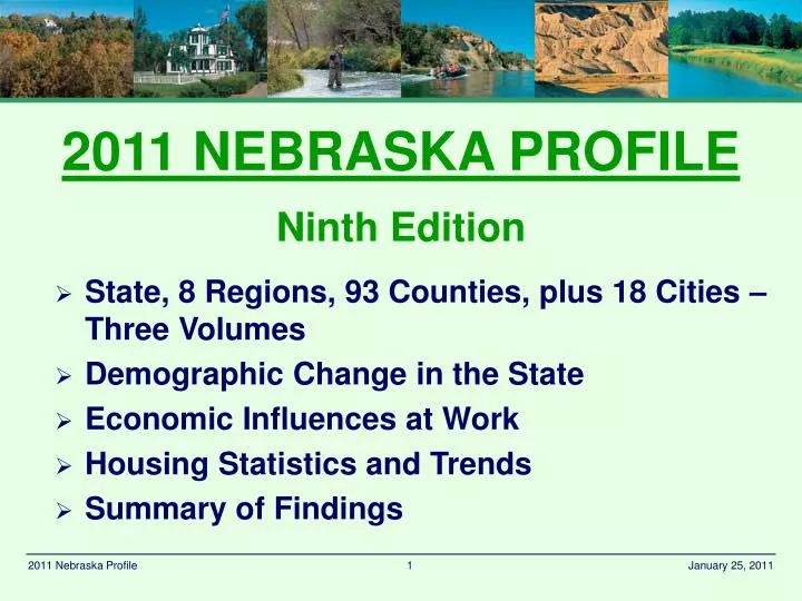 2011 nebraska profile ninth edition