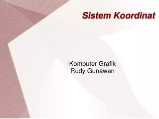 komputer grafik rudy gunawan