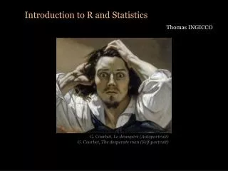 Introduction to R and Statistics