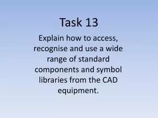 Task 13