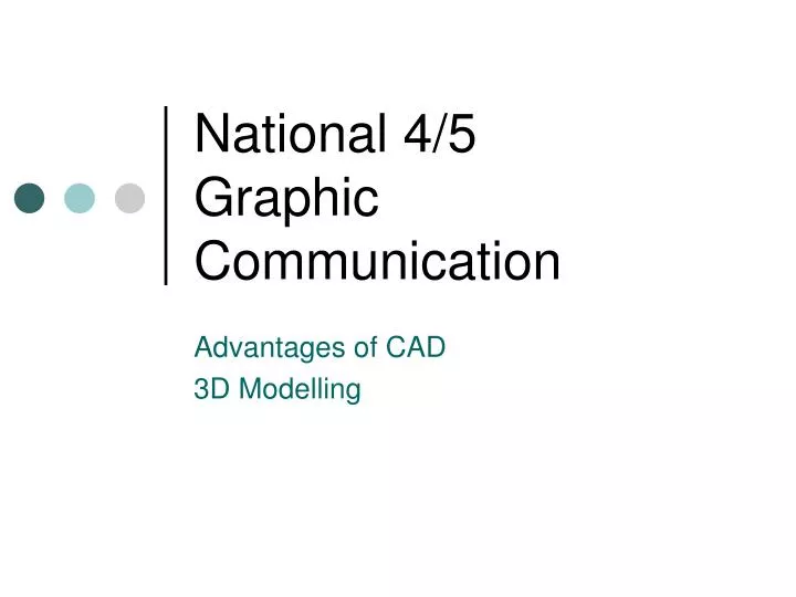 national 4 5 graphic communication