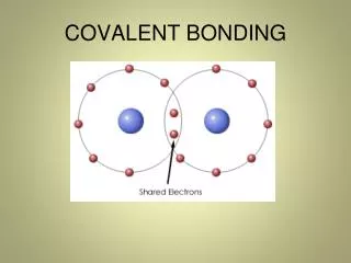 COVALENT BONDING