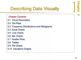 Describing Data Visually
