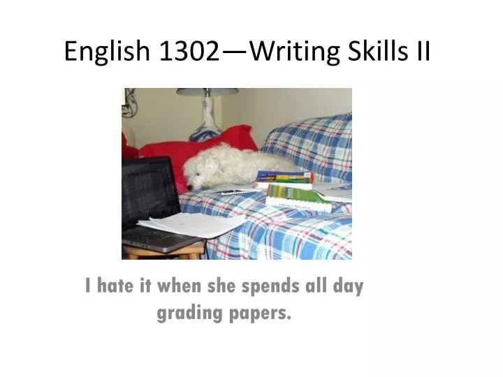 english 1302 writing skills ii