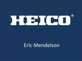 Eric Mendelson