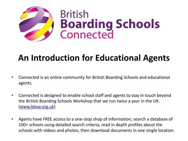 an introduction for educational agents