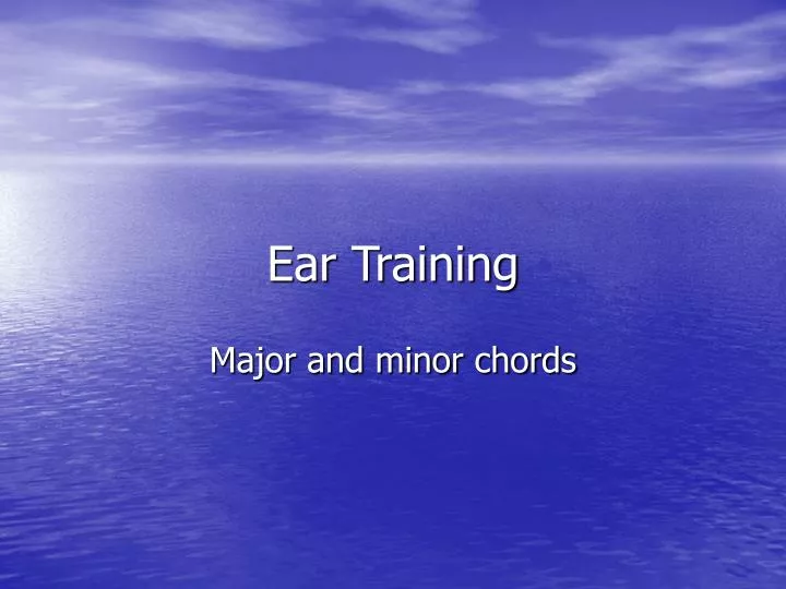 ear training