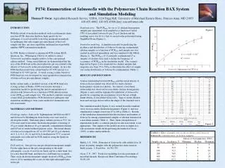 P174: Enumeration of Salmonella with the Polymerase Chain Reaction BAX System