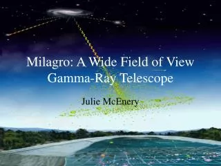 Milagro: A Wide Field of View Gamma-Ray Telescope