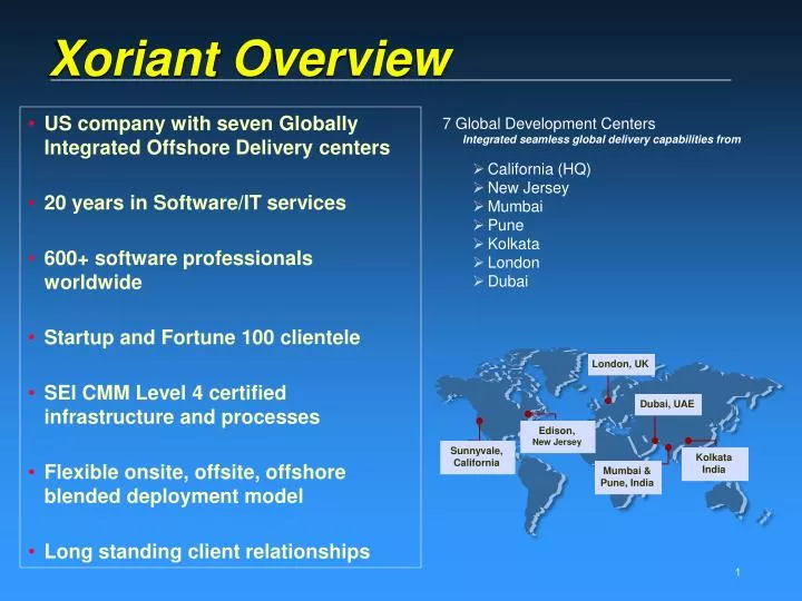 xoriant overview