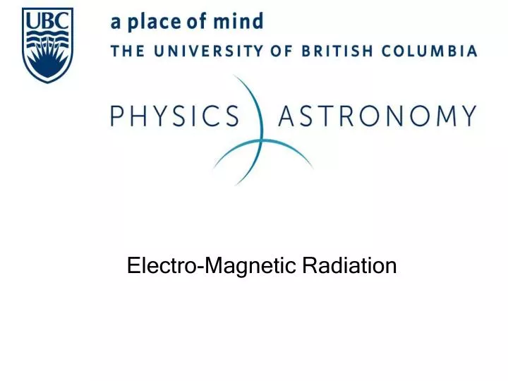 electro magnetic radiation