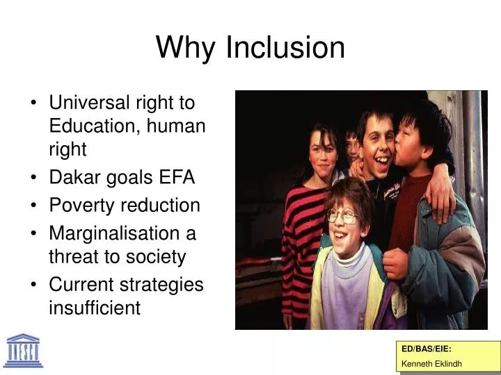 why inclusion