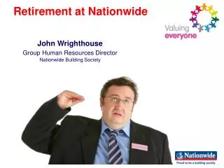 John Wrighthouse Group Human Resources Director Nationwide Building Society