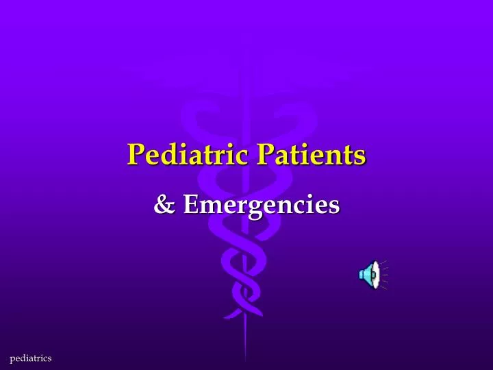 pediatric patients