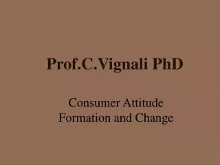 Prof.C.Vignali PhD