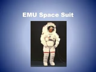 EMU Space Suit