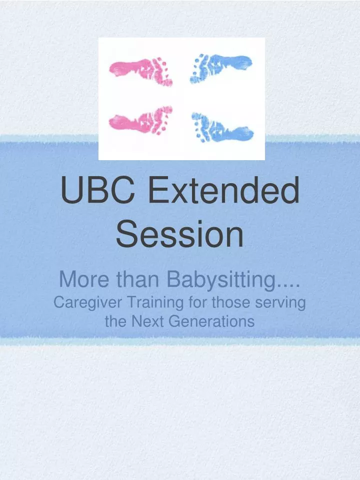ubc extended session