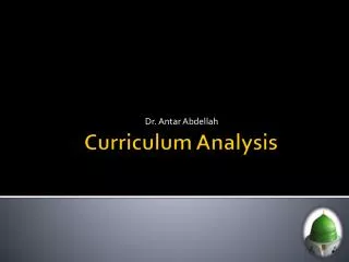 Curriculum Analysis