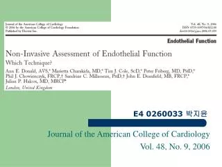 Journal of the American College of Cardiology Vol. 48, No. 9, 2006