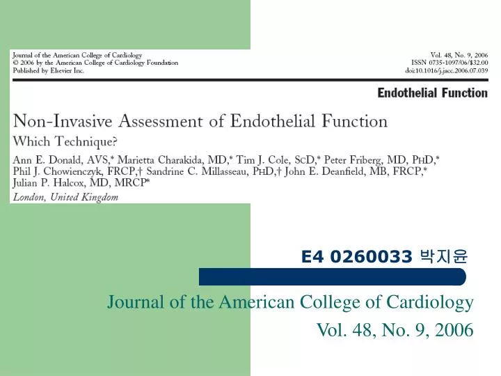 journal of the american college of cardiology vol 48 no 9 2006