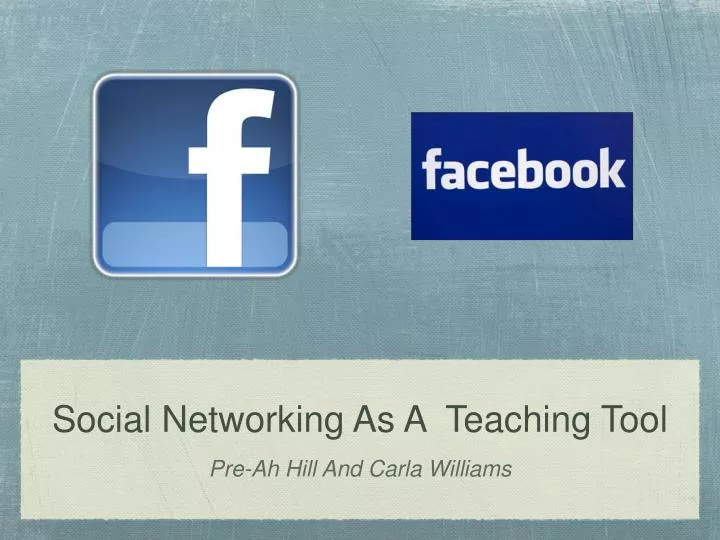 social networking as a teaching tool