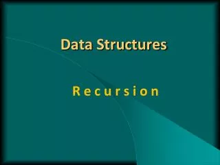 Data Structures