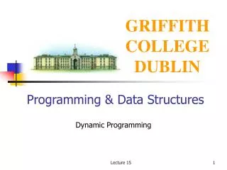 Programming &amp; Data Structures