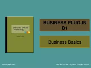 BUSINESS PLUG-IN B1