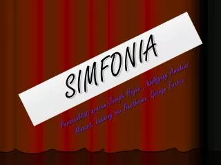simfonia