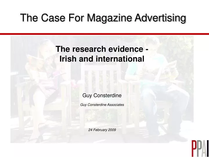 the case for magazine advertising