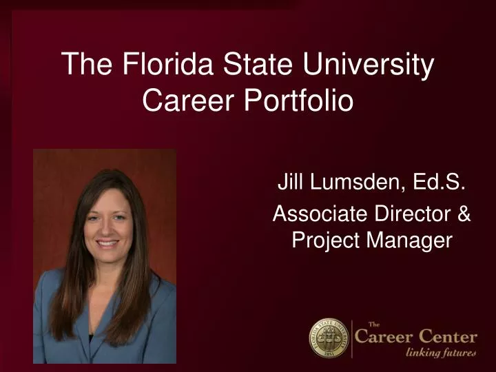 the florida state university career portfolio