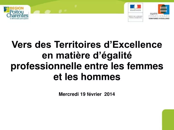 vers des territoires d excellence en mati re d galit professionnelle entre les femmes et les hommes