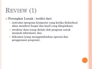review 1