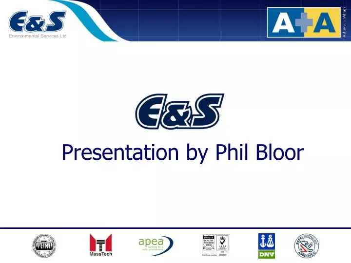 presentation by phil bloor