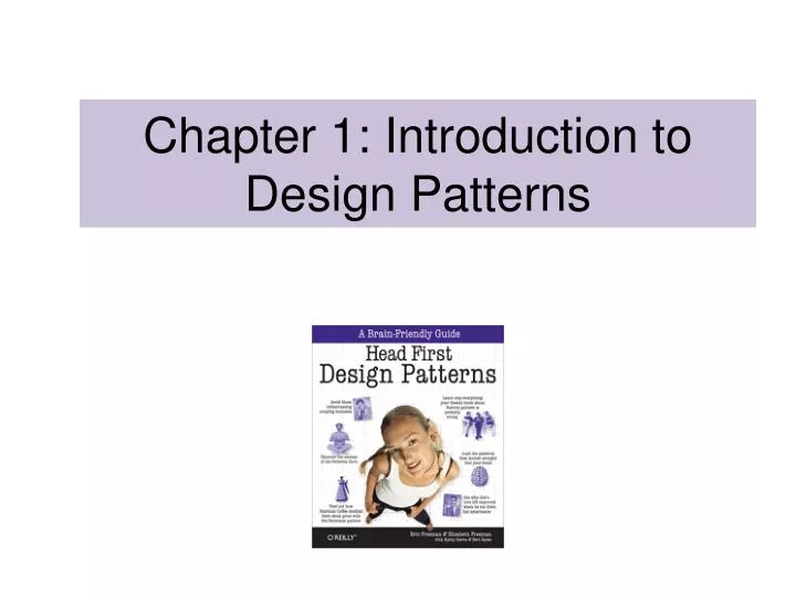chapter 1 introduction to design patterns