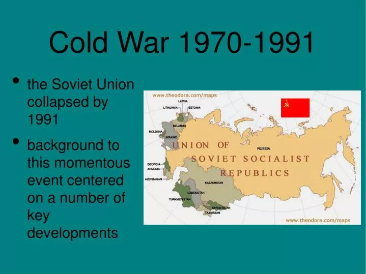 cold war 1970 1991