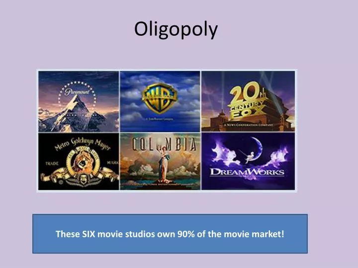 oligopoly