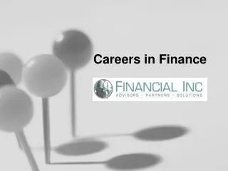 Careers in Finance