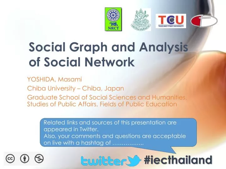 social graph and analysis of social network