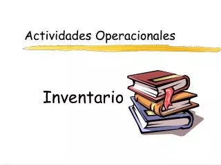 actividades operacionales